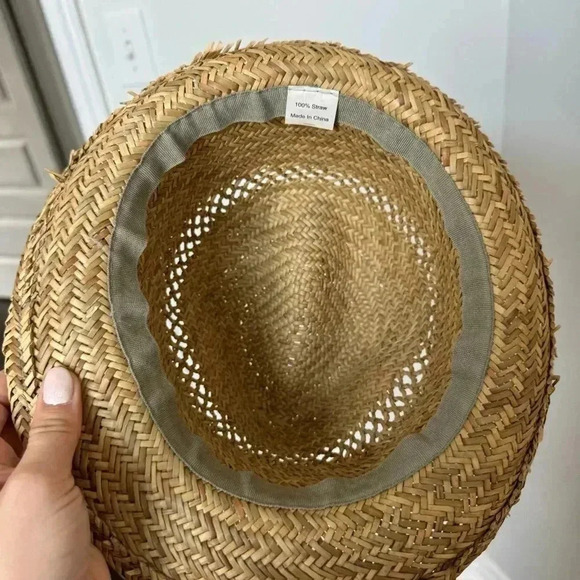 Corona festival  straw fedora hat - Picture 5 of 5